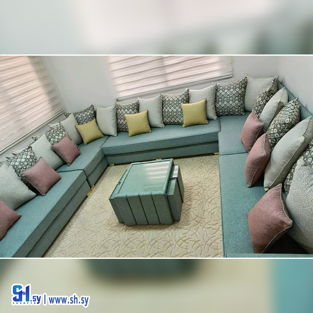 طقم غرفة ضيافة موديل 19 (مفروشات عدي)