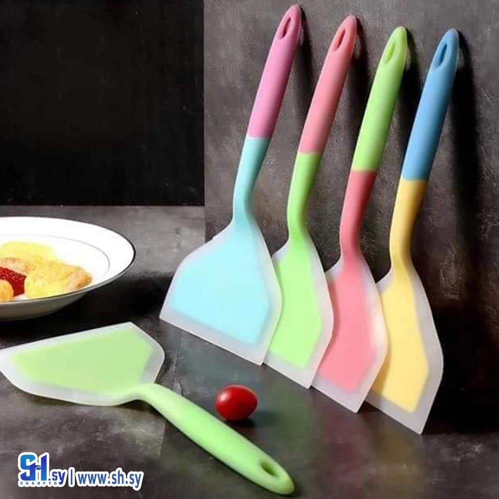 ملعقة سيليكون غير لاصقة (كريستال)