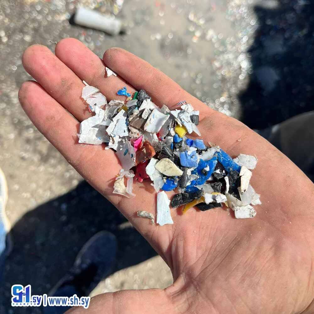 حبيبات نفخ مغسول (نداف بلاست)