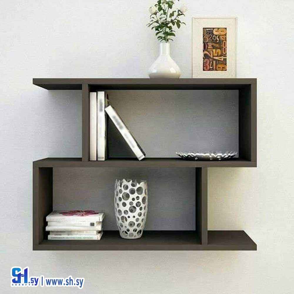 رفوف حائط موديل 23 (الوسام للألمنيوم والمطابخ والديكورات)