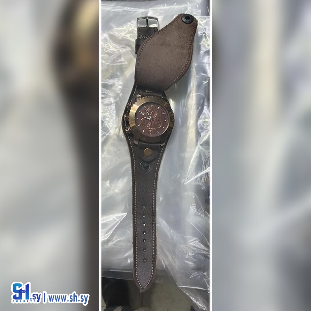 كستك ساعة جلدية (جلديات الماضي)