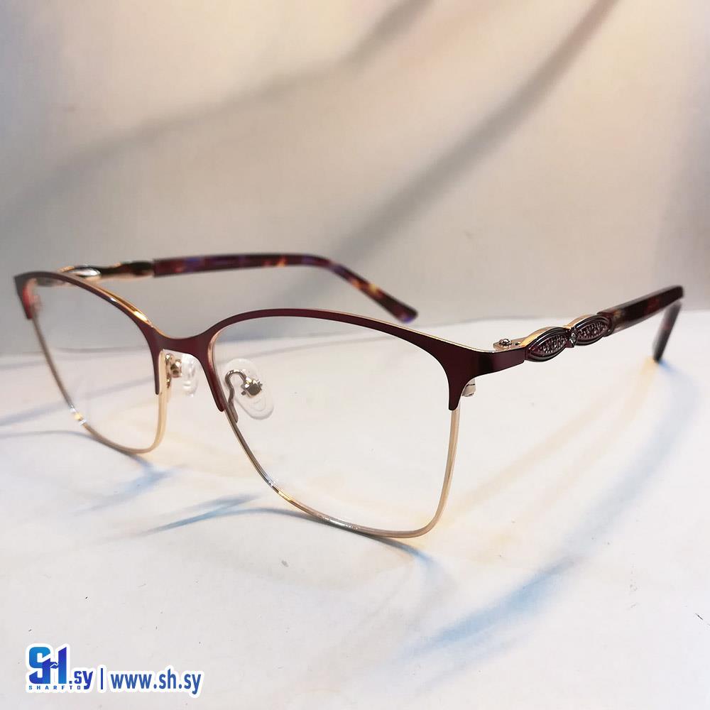 نظارات نسائي طبي معدن (نظارات أسد الدين)
