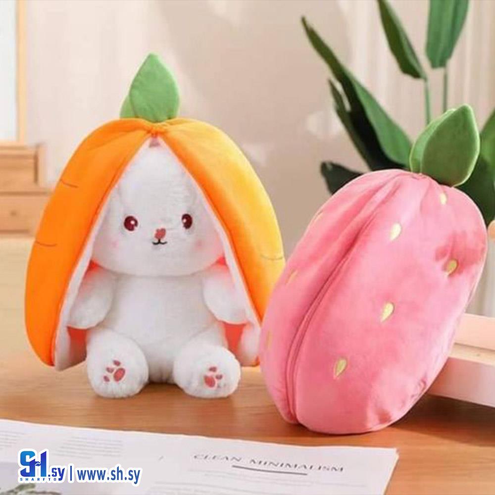 دمية لطيفة محشوة على شكل أرنب (Plexi Art gifts)