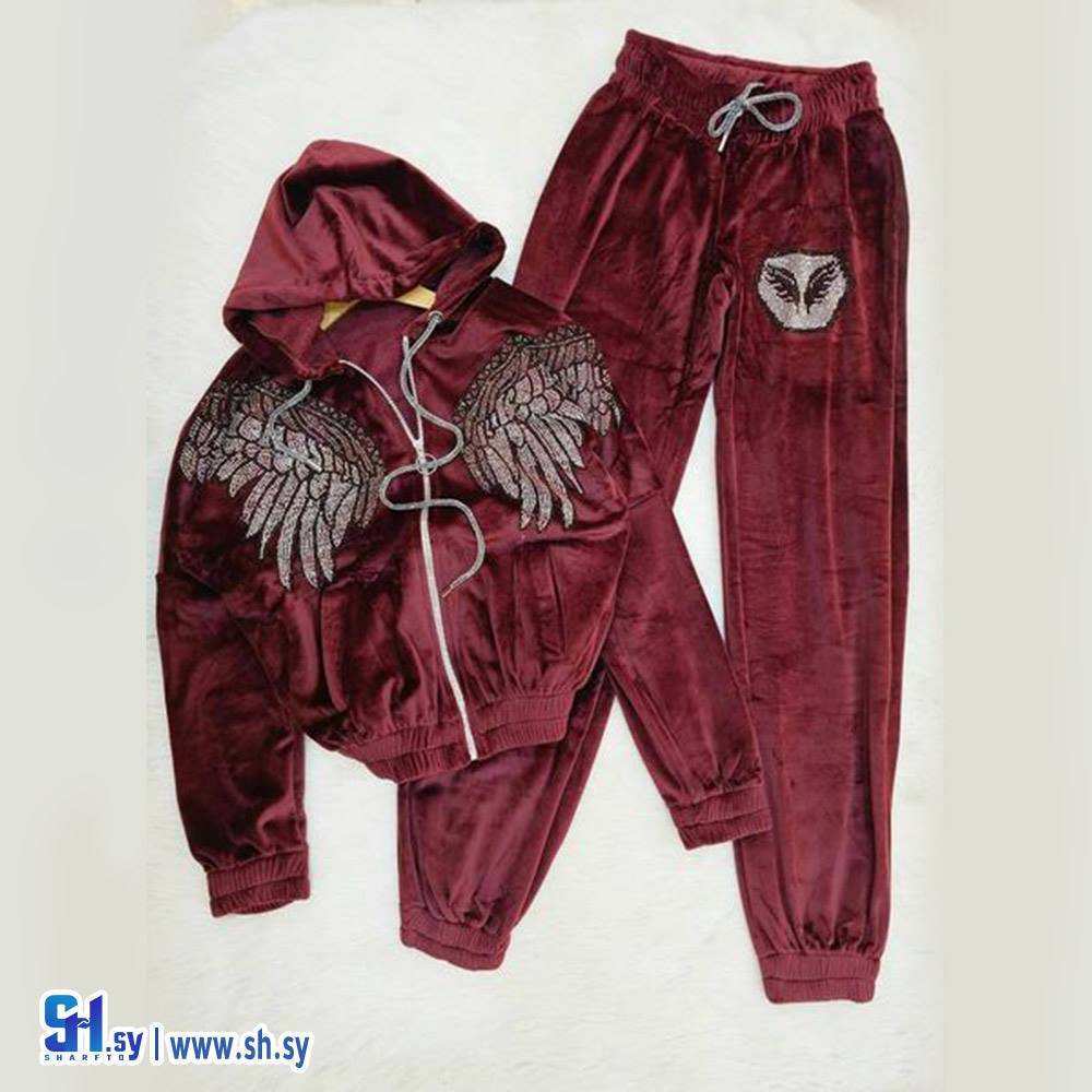 بيجامة مخمل نسائي (انابيلا ستايل)