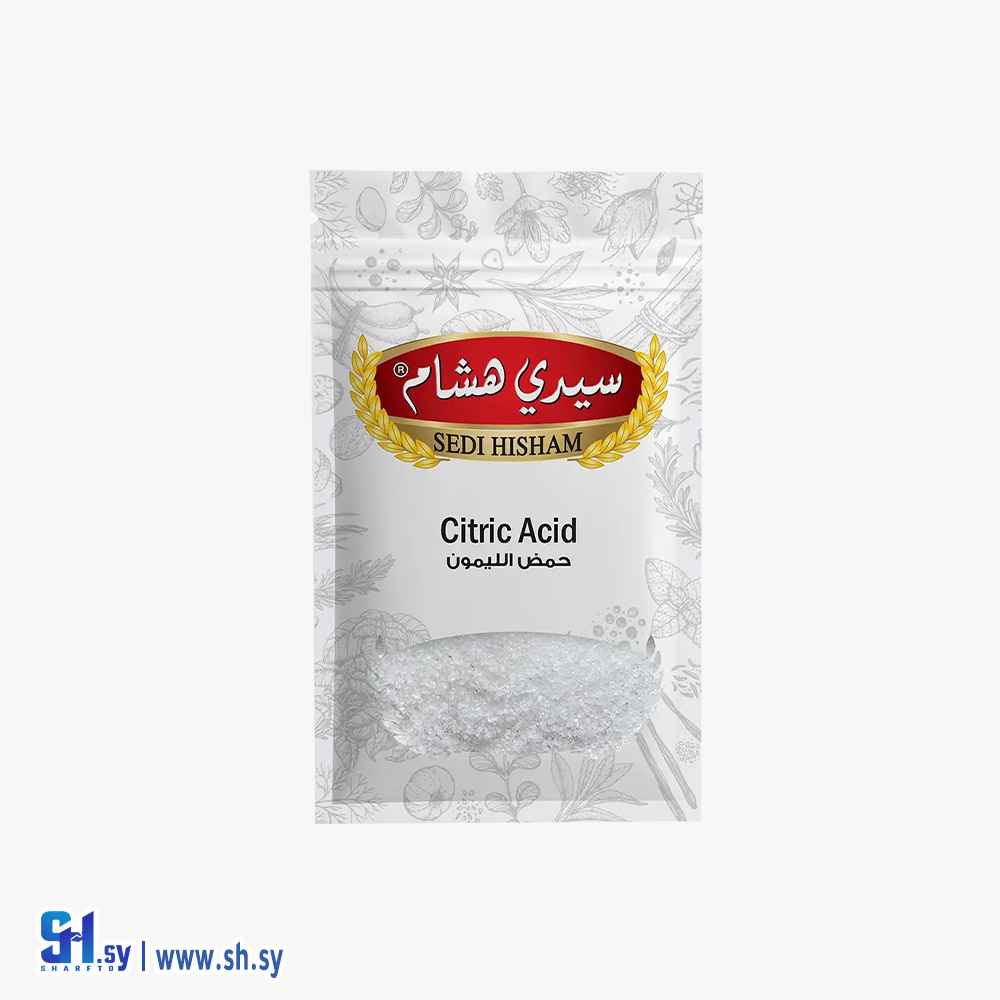 حمض ليمون ظرف نايلون زيبر 40 غ (سيدي هشام)
