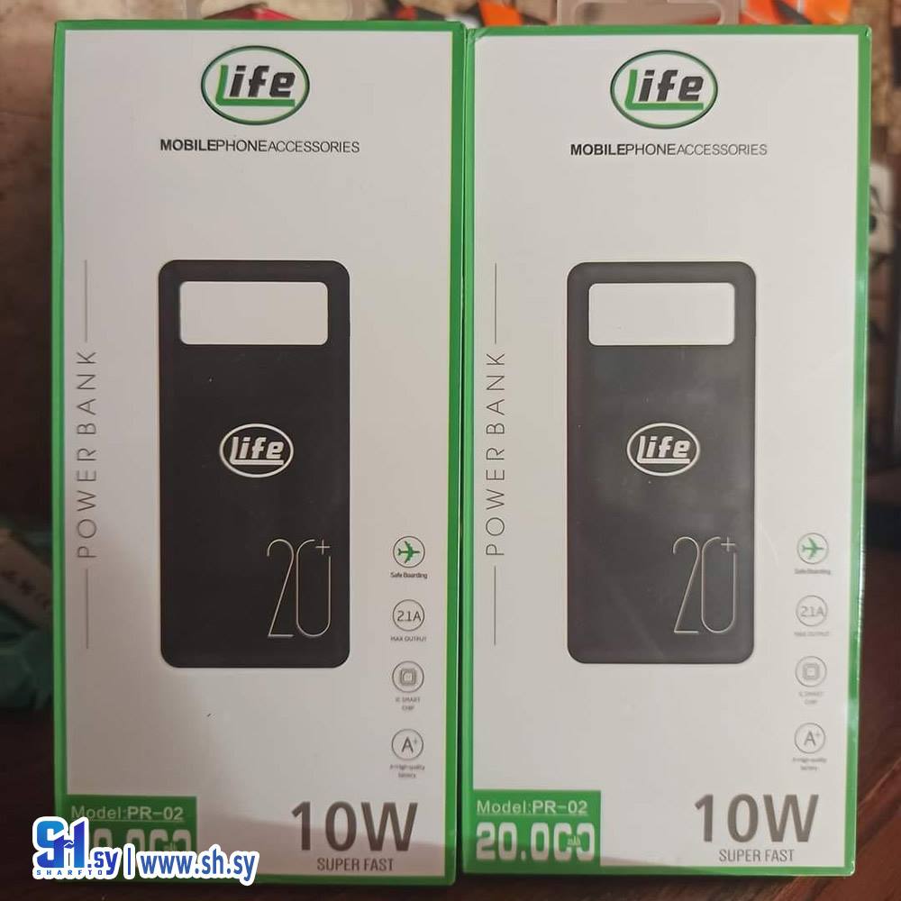 باور بنك لايف 20000 أمبير (مركز العراب للأتصالات)