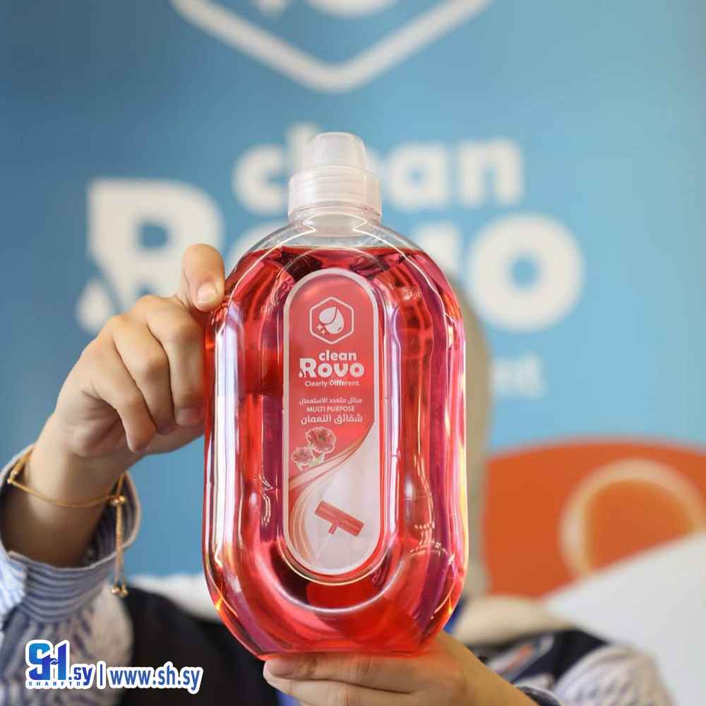معطر أرضيات برائحة شقائق النعمان (Rovo clean)