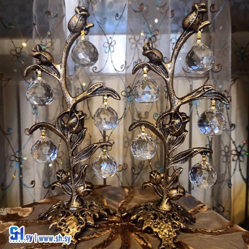 صمدية شجرة كريستال 8 (غولد هوم)