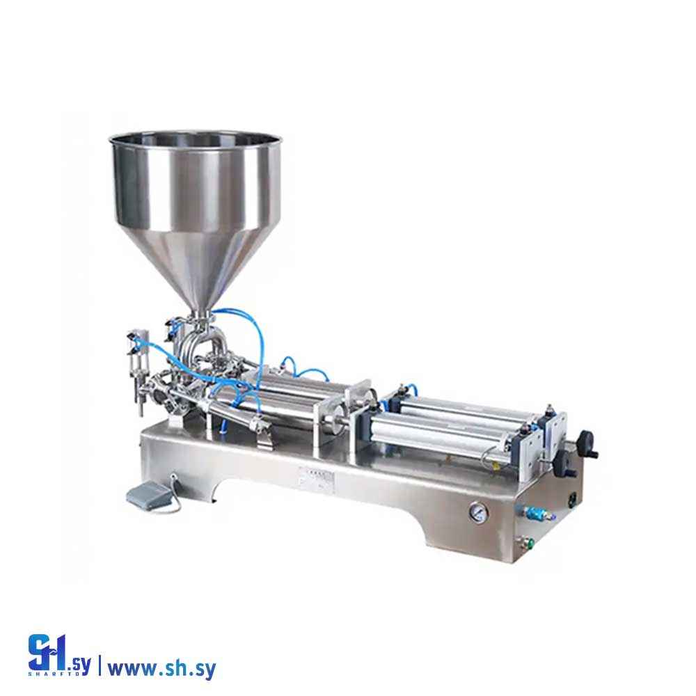 تعبئة  سوائل مكبسية رأسين ( شركة النور التجارية )