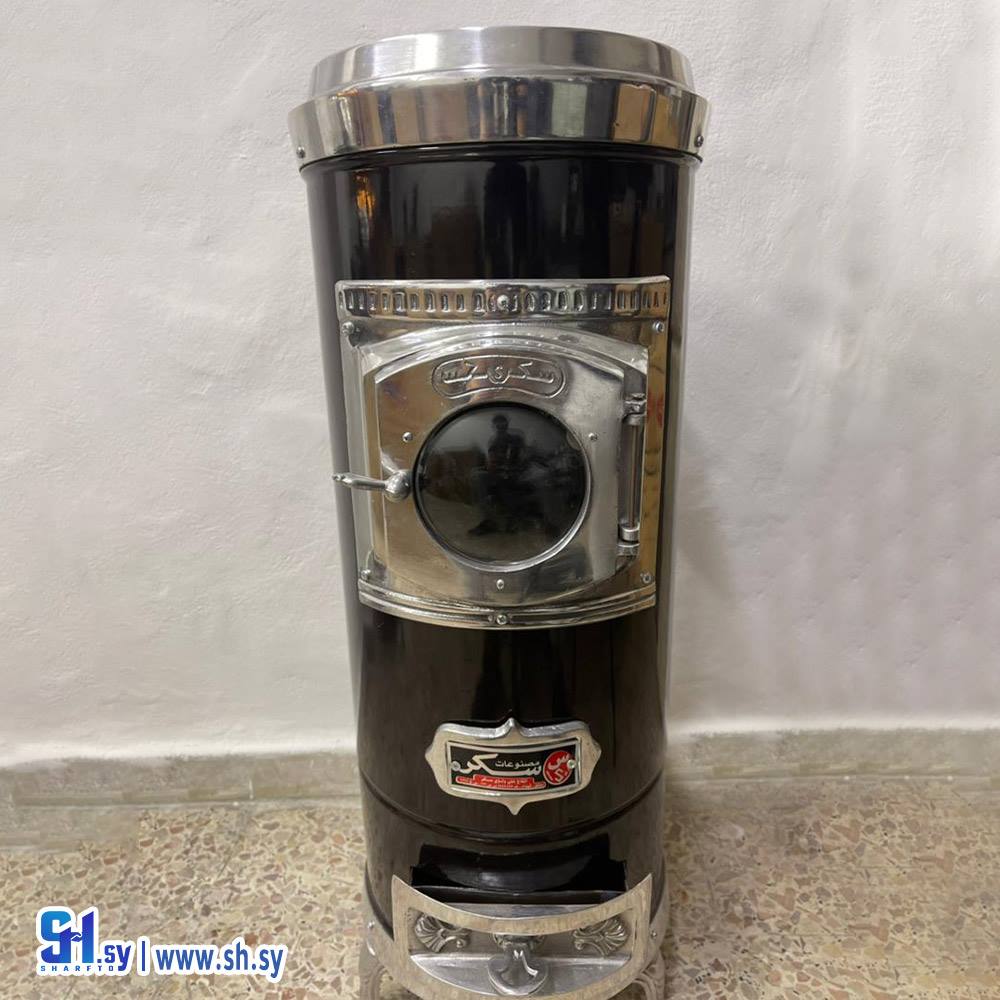 مدفأة مدورة حطب قياس ٣٠(مدافئ سكر)