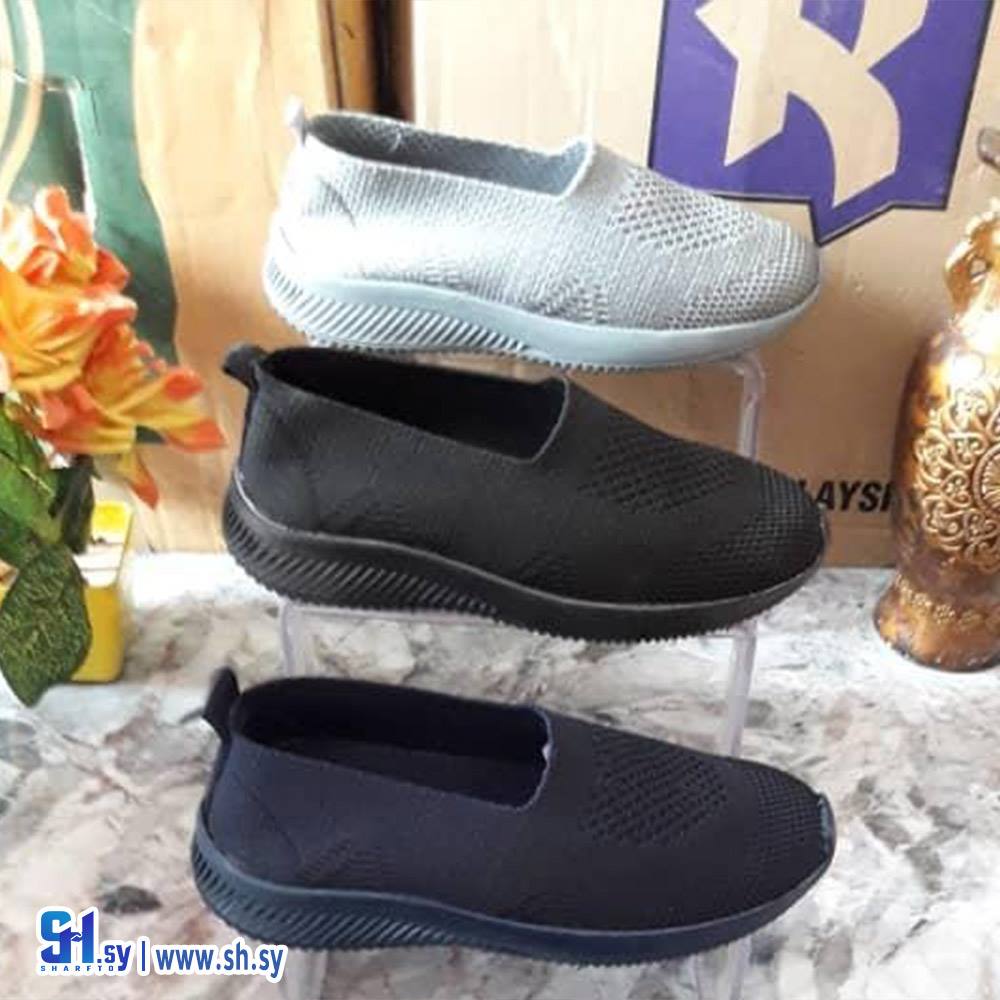 خف نسائي تريكو خيط حراري (أحذية البيشو)