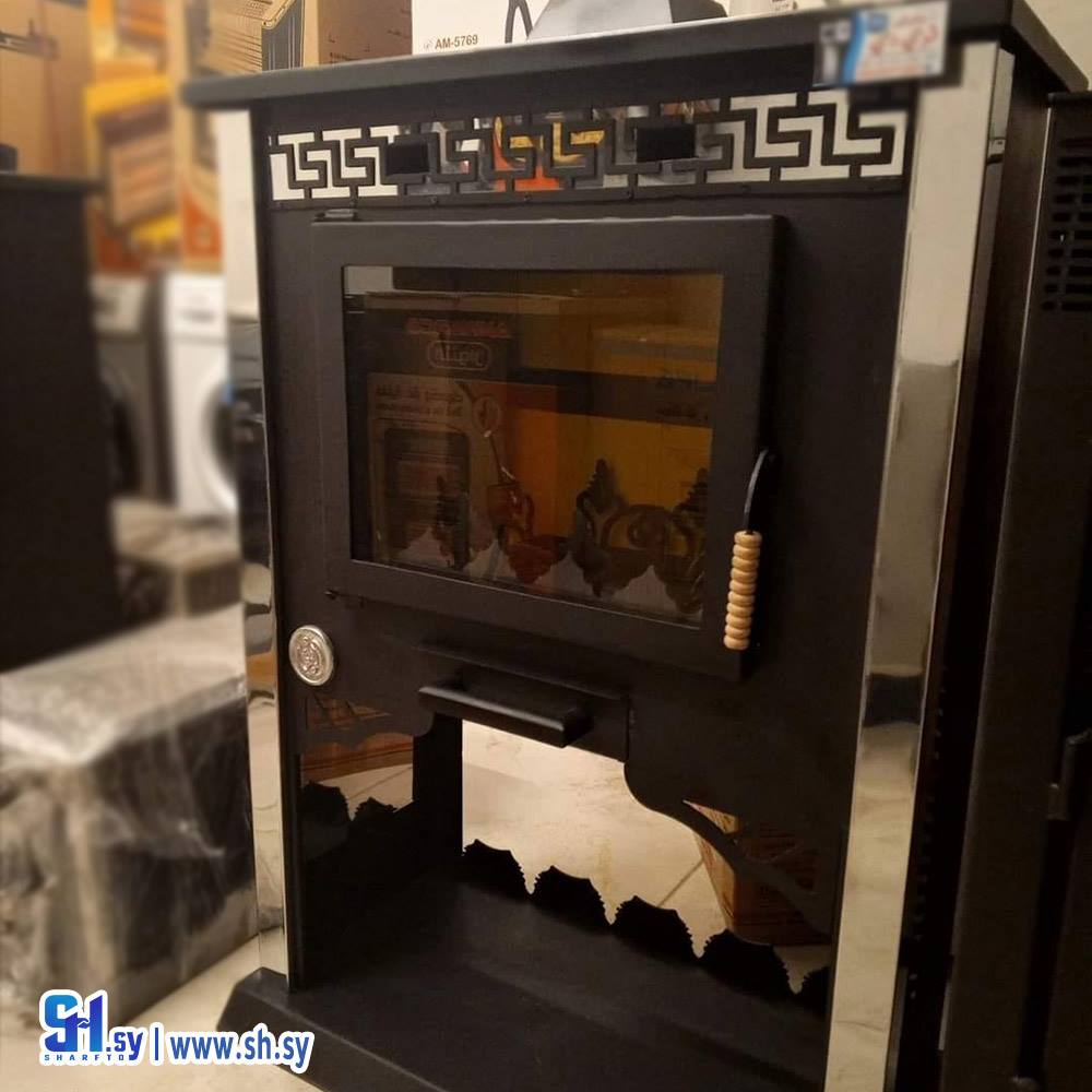 مدفأة حطب مربعة(ثري دي)