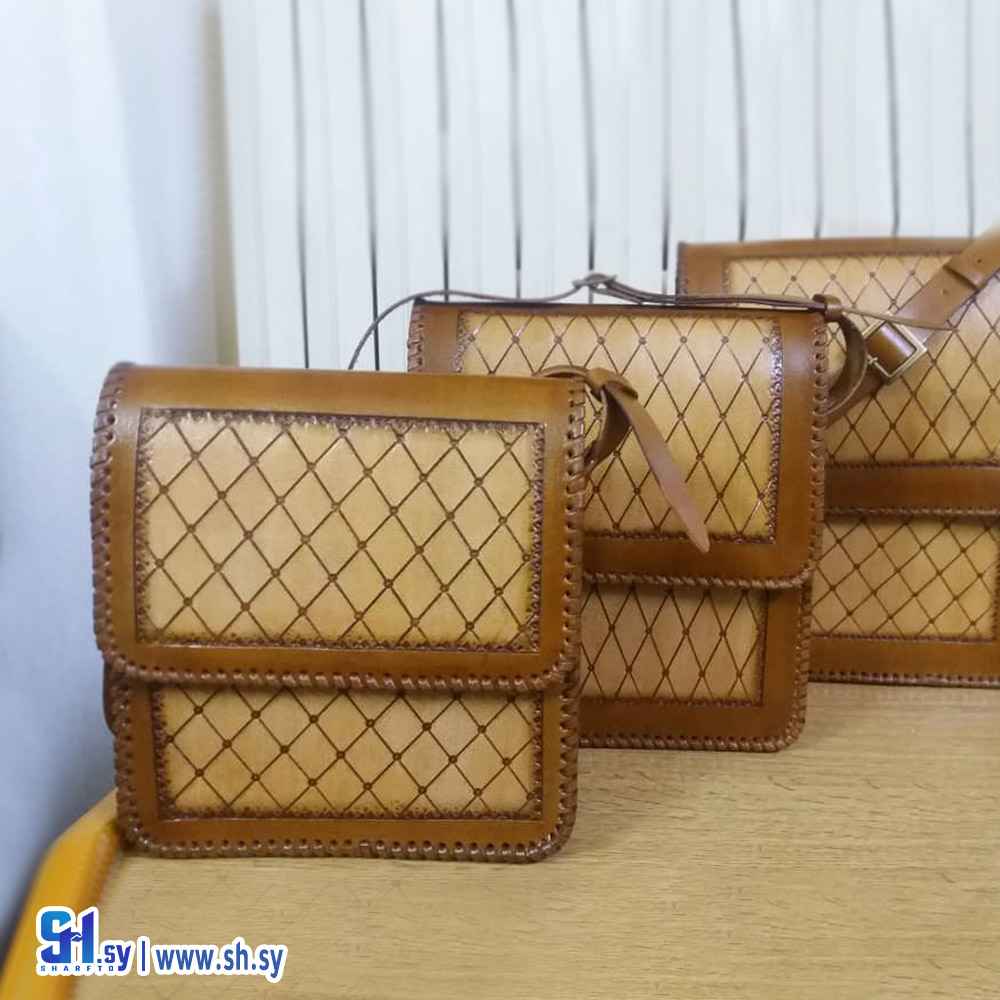 حقيبة كروس بودي رجالية تاب عزال دق يدوي (الحصري)