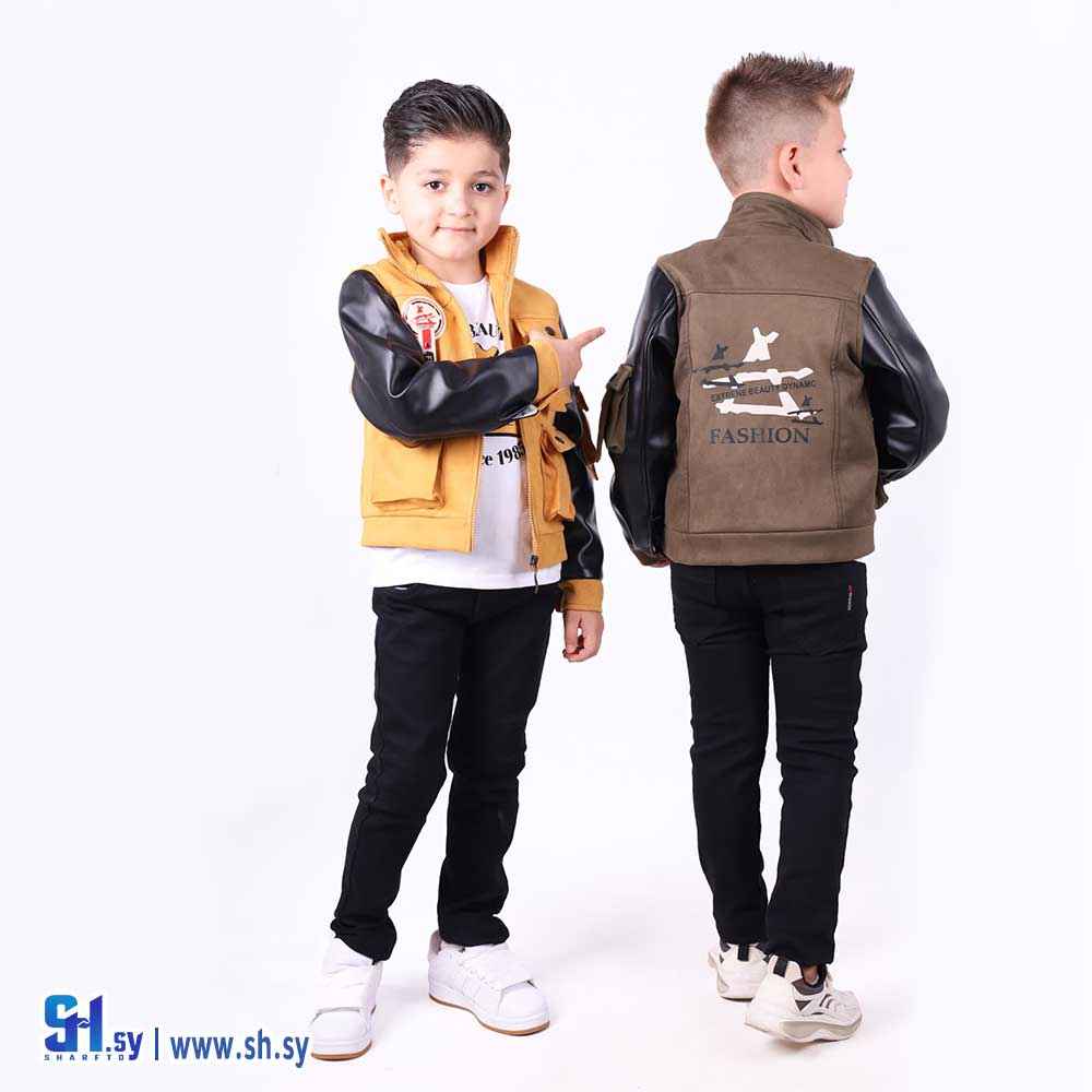 طقم صبياني موديل 5374 (زمار مود)