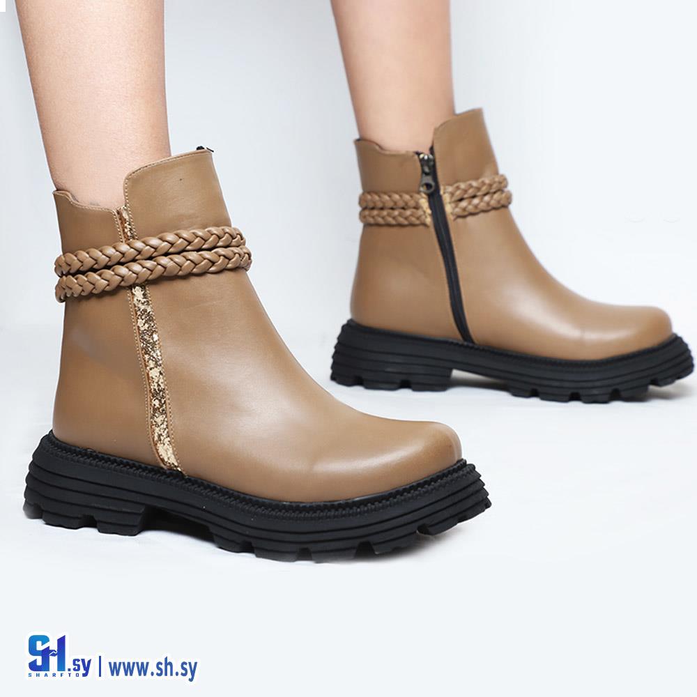 جزمة نسائية مشمع مت  نعل نفاش (باندا شوز)