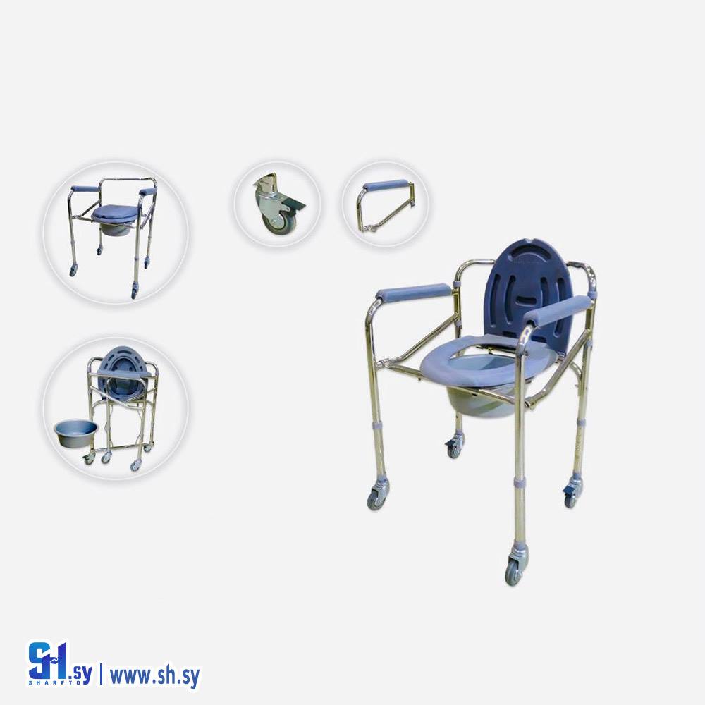 كرسي كروم مع دولاب (شركة داماسكو للأجهزة الطبية)