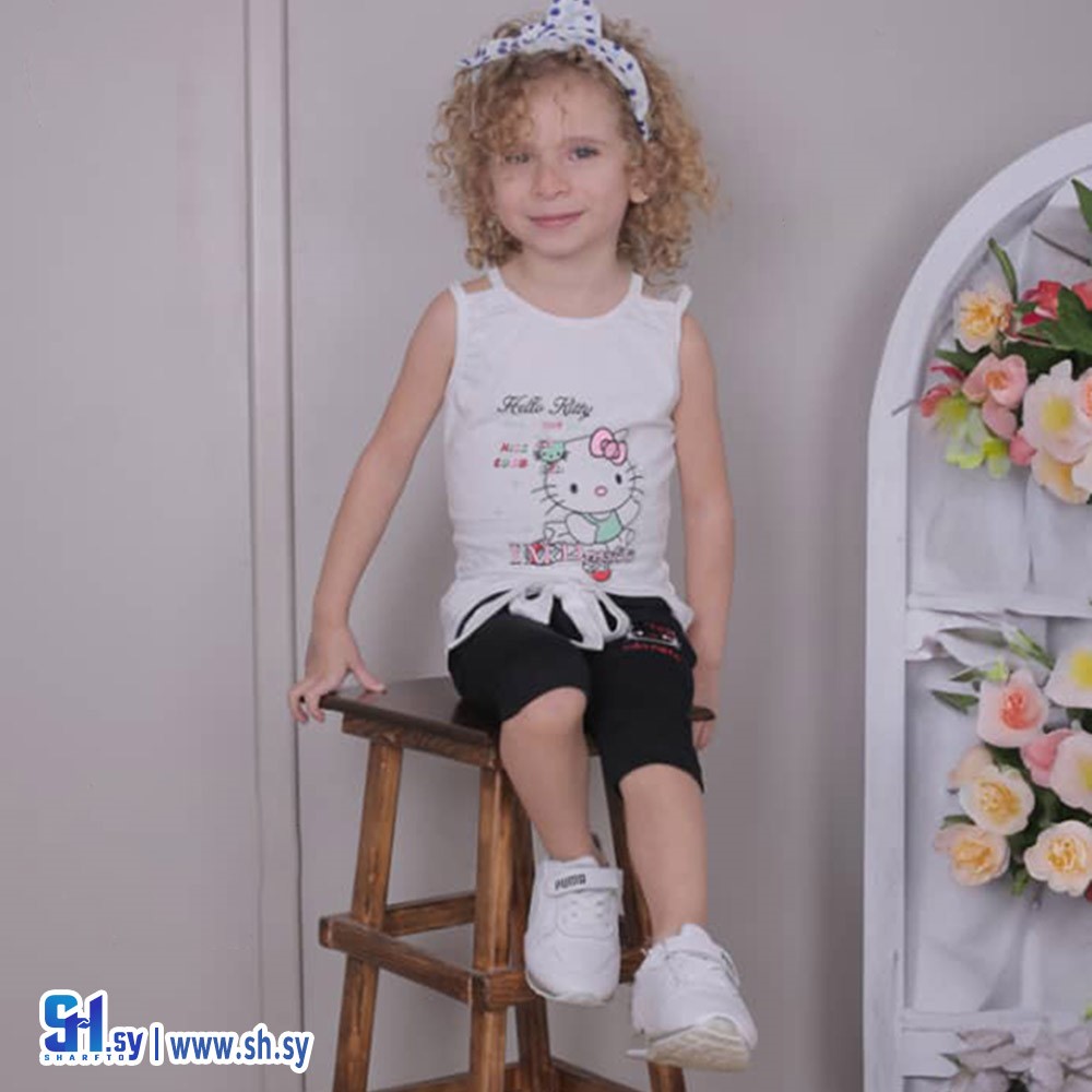 طقم بنتكور بناتي موديل 4203 (زمار مود)
