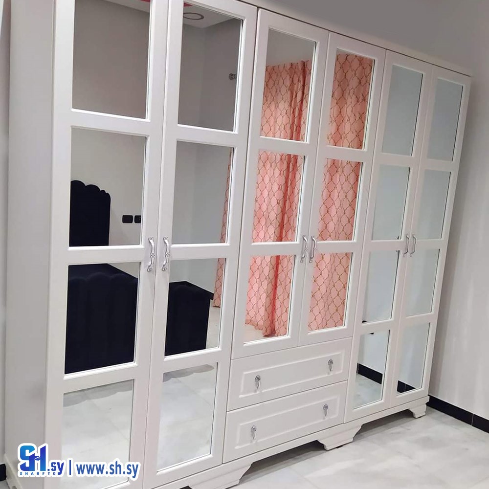 خزانة موديل 4 (الوسام للألمنيوم والمطابخ والديكورات)