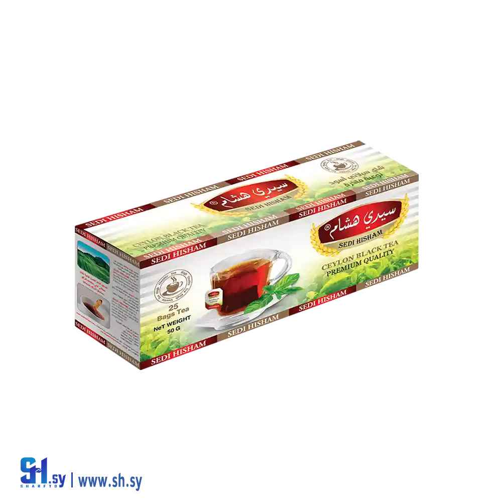 شاي سوبر بيكو سيلاني 25 ظرف  (سيدي هشام)