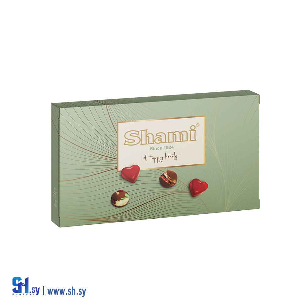 شوكولا القلوب السعيدة 60 قطعة (بن الشامي)