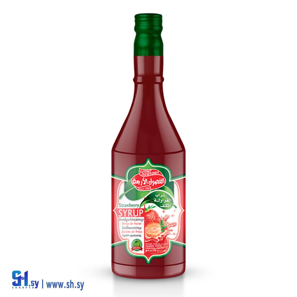 شراب الفراولة المكثف (الفصول الأربعة)