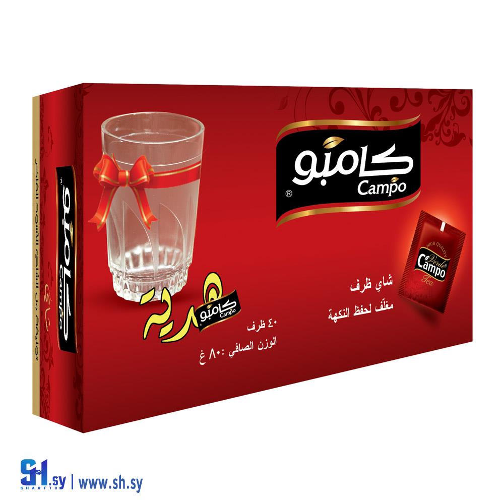 شاي أسود فاخر 40 ظرف 80غ (كامبو)