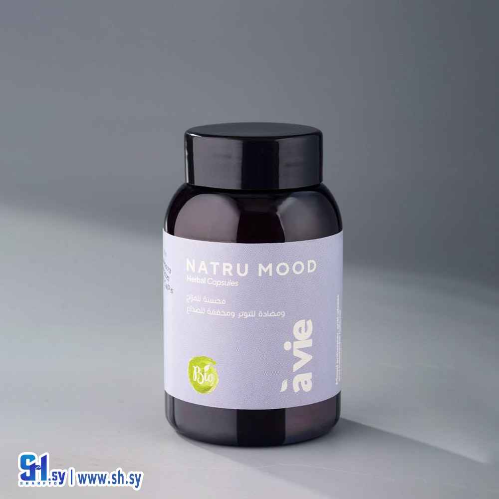 كبسولات NATRU MOOD لتحسين المزاج وتخفيف الصداع (سيريا لمنتجات الطبيعية)