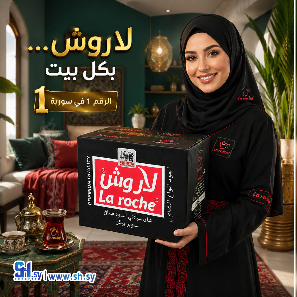كرتونة شاي لاروش 3 كغ - شاي لاروش سيلاني فاخر - شركة لاروش للاغذية دمشق
