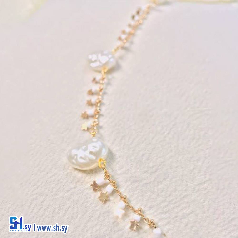 خلخال الصدف والنجوم (Nostalgie Accessories)