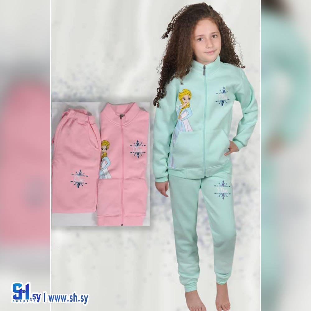 بيجامة بناتي موديل 302 (Cotton Style)