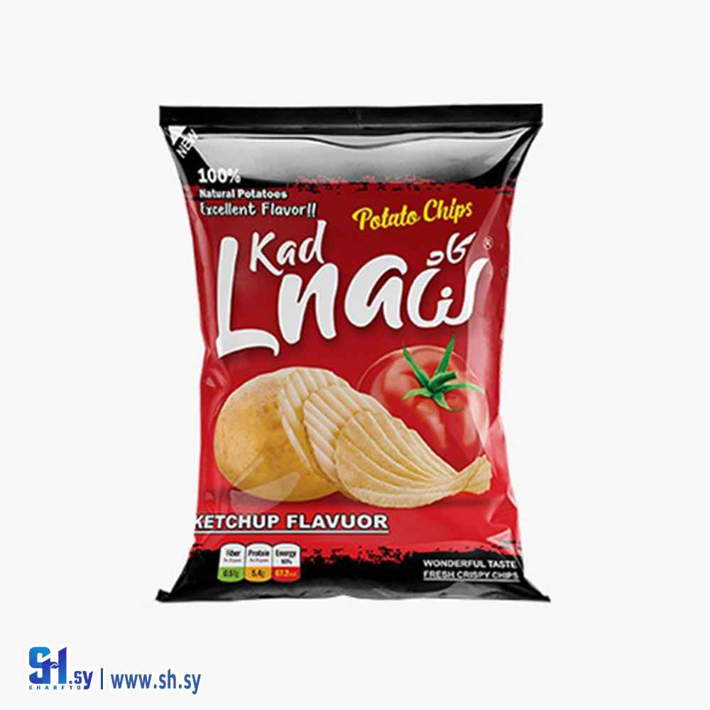 شيبس كاد لنا بنكهة الكتشب (كاد دشق)