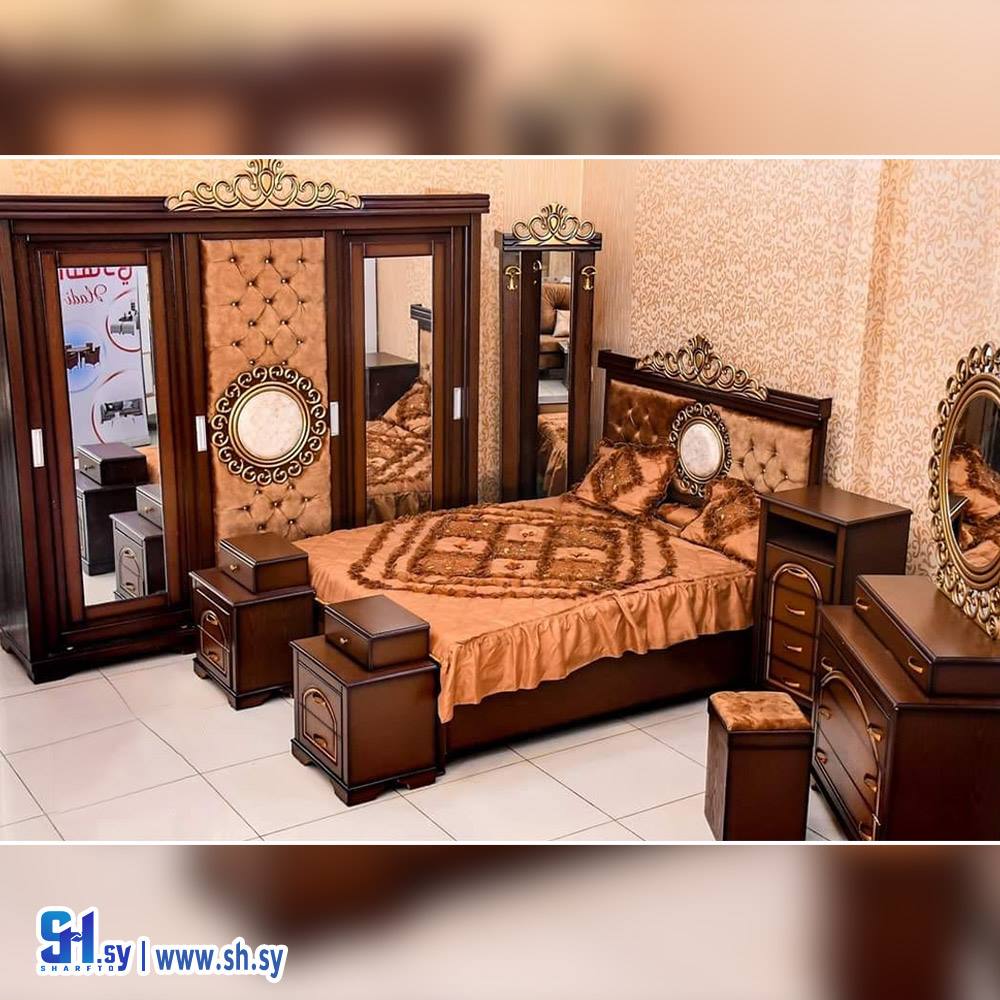 غرفة نوم زان معاكس ماليزي 7 (مفروشات وردي)