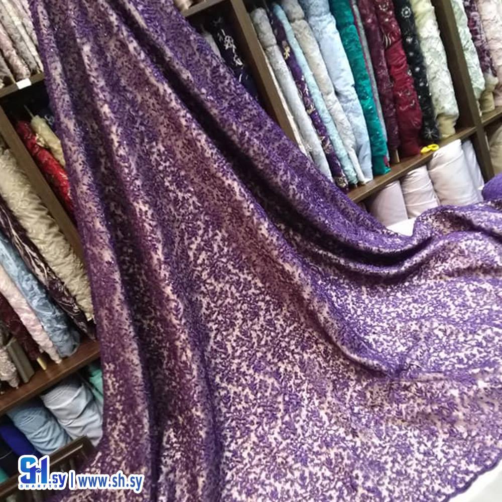 قماش تول مشكوك 8 (أقمشة روز)