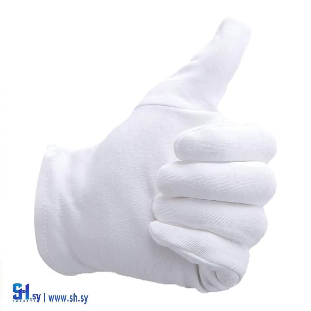 كفوف طبية قطن (شركة داماسكو للأجهزة الطبية)