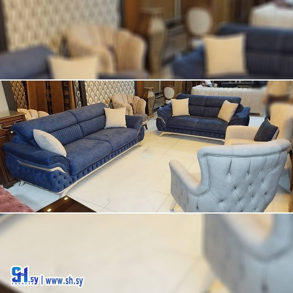 غرفة ضيافة القماش أجنبي (مفروشات الأشقر)