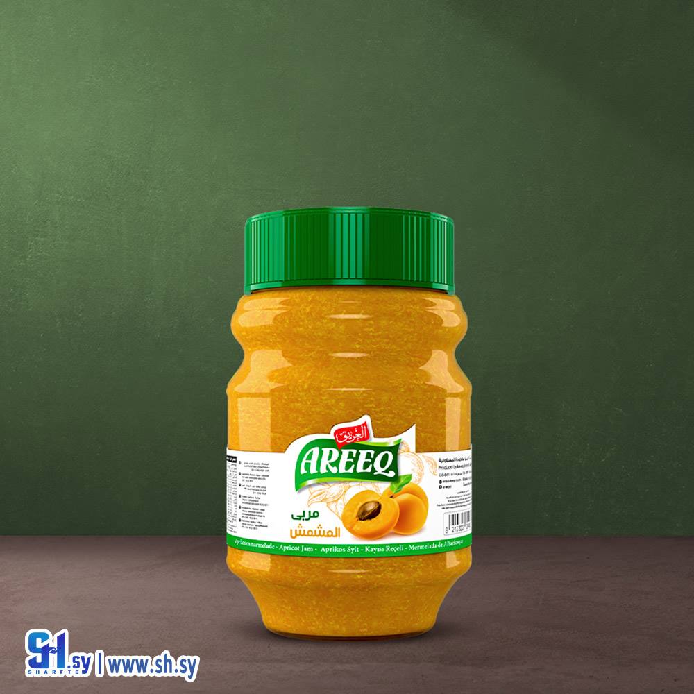 مربى المشمش 500غ  عبوة بلاستيك (العريق)