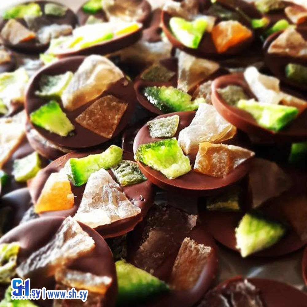 شوكولا دايت بالفاكهة الأستوائية (hazar chocolate)