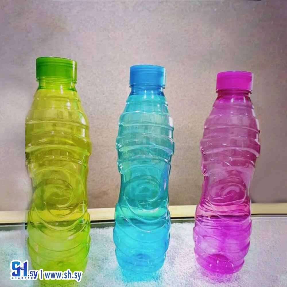 قارورة ماء محززة (شهد بلاست)