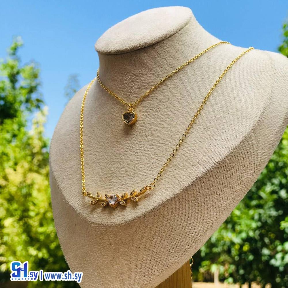 قلادة نسائي طبقات 11 (دهب بوتيك)
