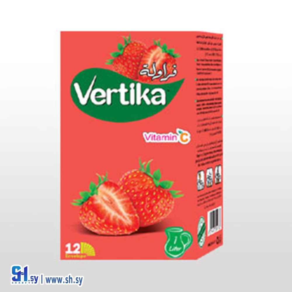 عصير فيرتيكا بنكهة الفراولة (فيرتيكا)