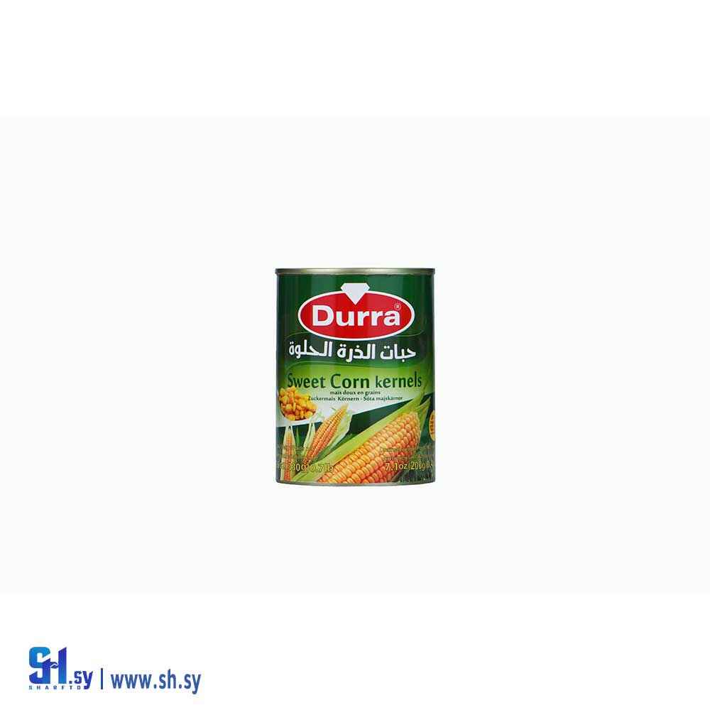 حبات الذرة الحلوة 330غ عبوة تنك (الدرة)
