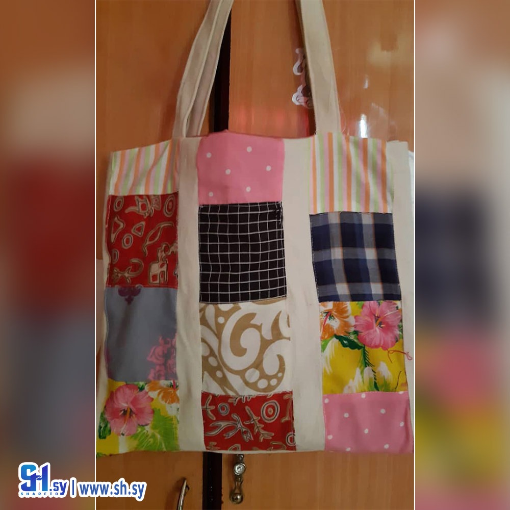 حقيبة يد نسائية موديل المربعات (Samah Hassoun)