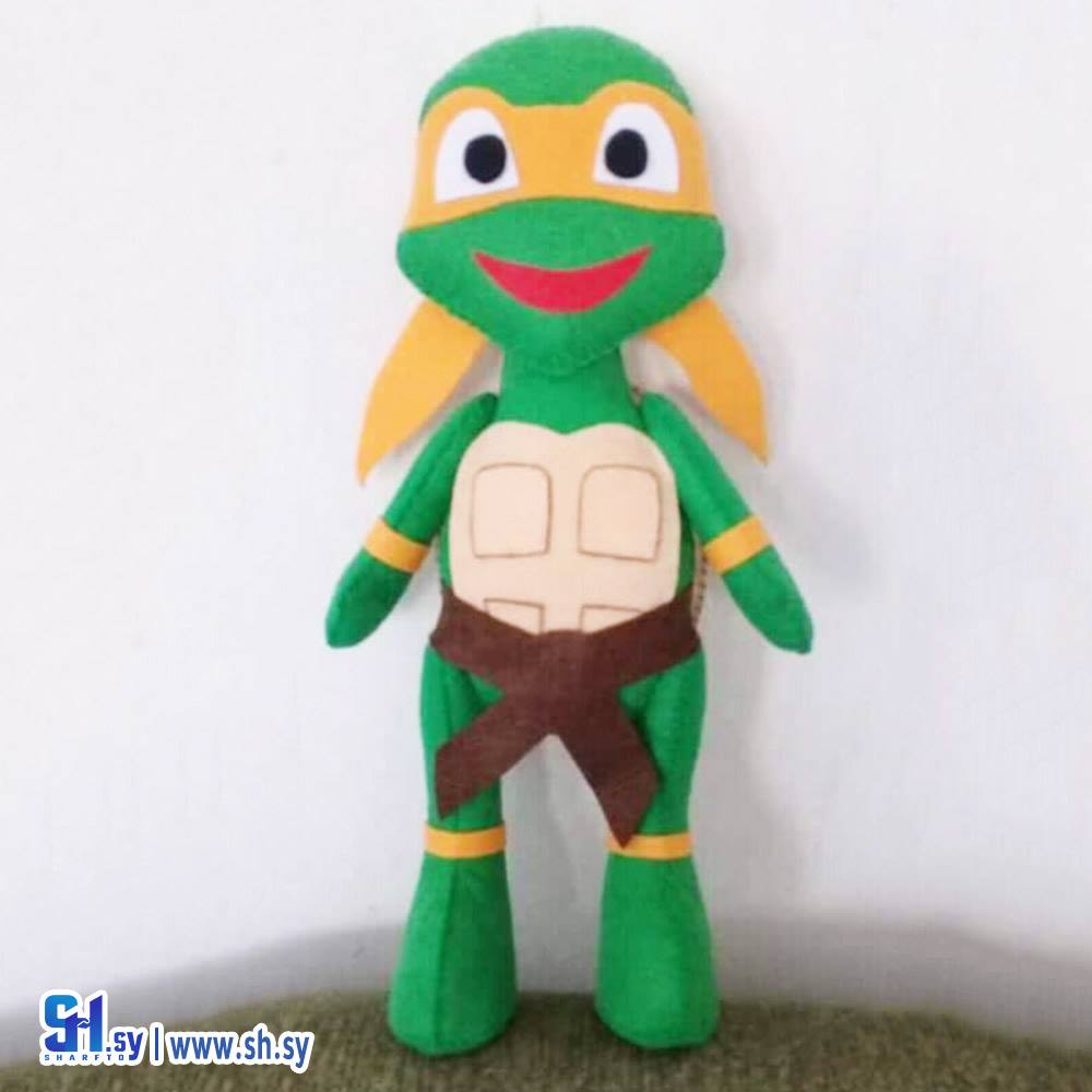 لعبة سلاحف الننجا(روز لخياطة الالعاب)