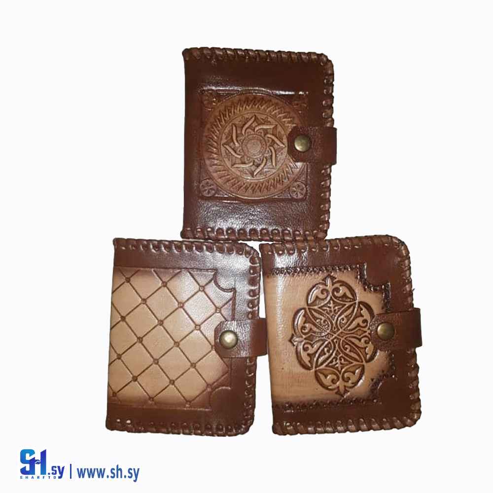 جزدان رجالي دق يدوي عادي غزال (الحصري)