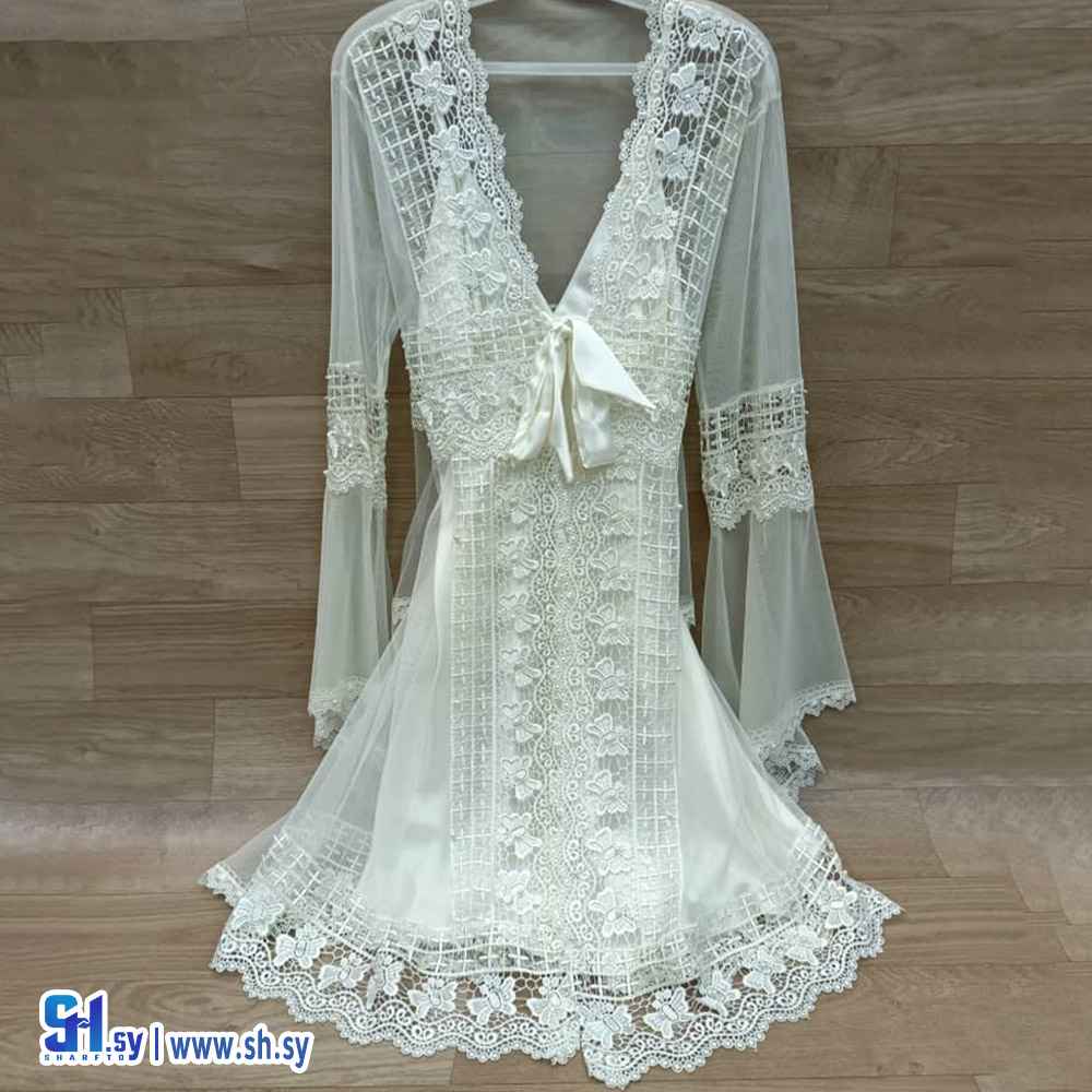 طقم صباحية العروس موديل 2226 (Girly Lingerie)