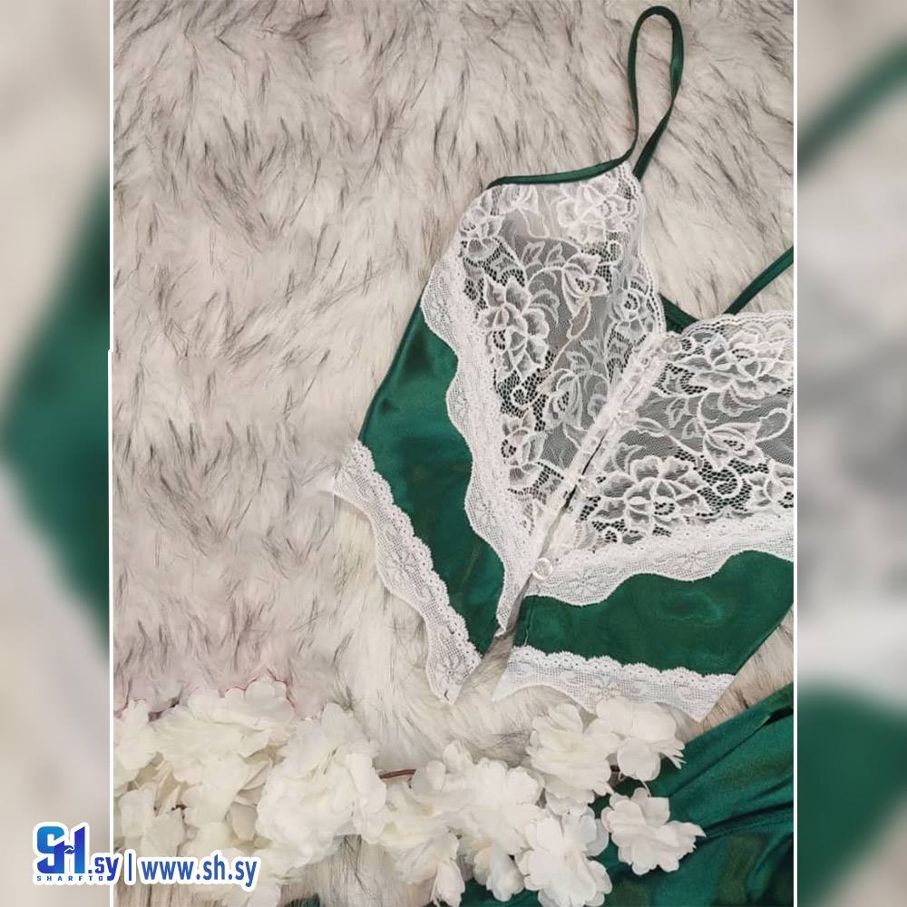 طقم ساتان بنطلون وشيال (Lolea fashion)