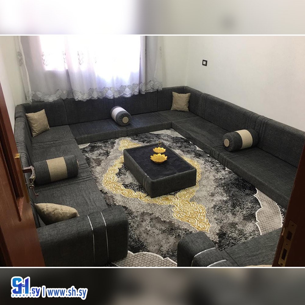 طقم غرفة ضيافة موديل 12 (مفروشات عدي)