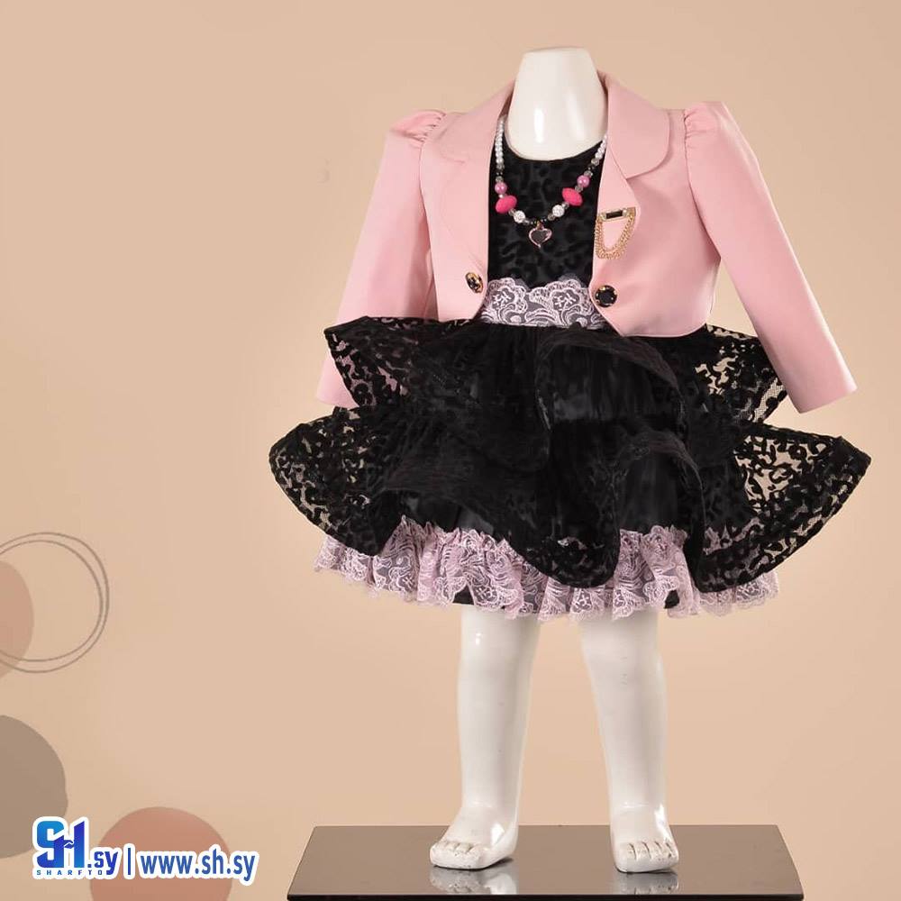 فستان بناتي موديل 2948 (أرمنازي للألبسة)