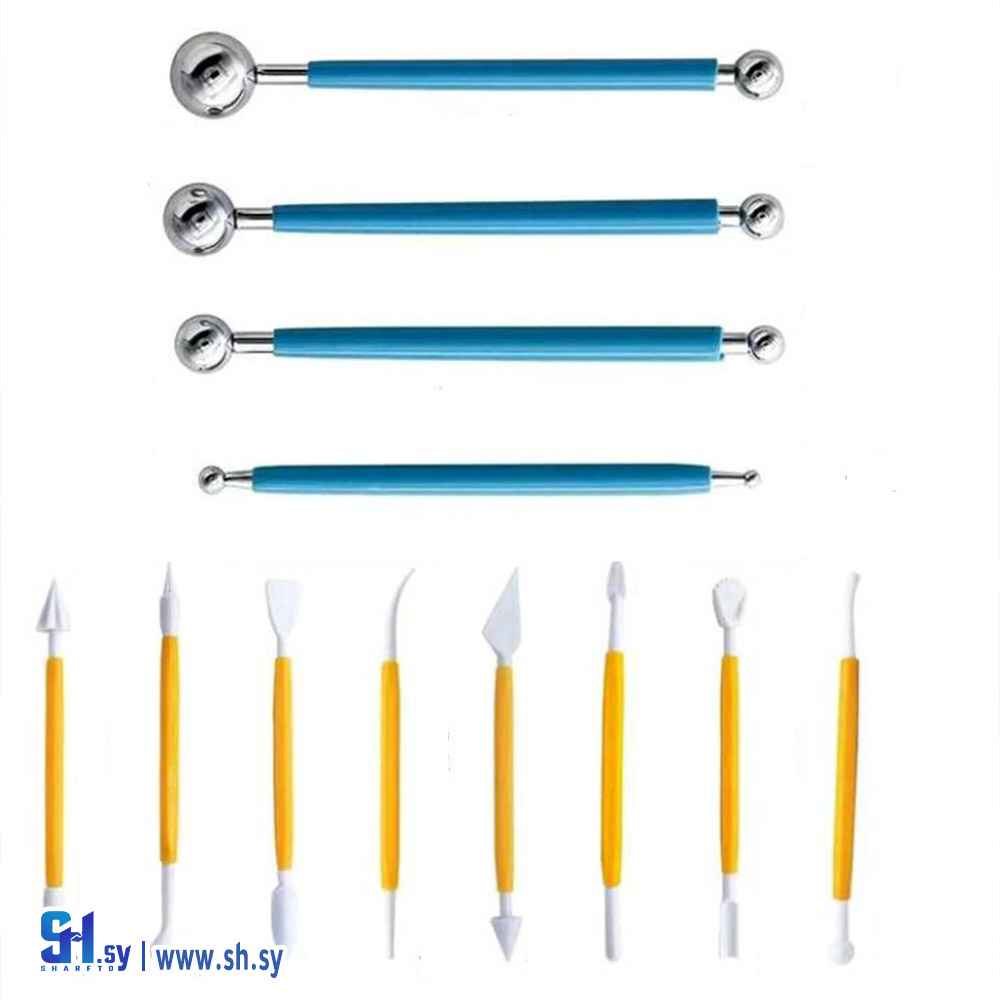 أدوات النقش على الفخار  (العسلي لأدوات وزينة المطبخ)