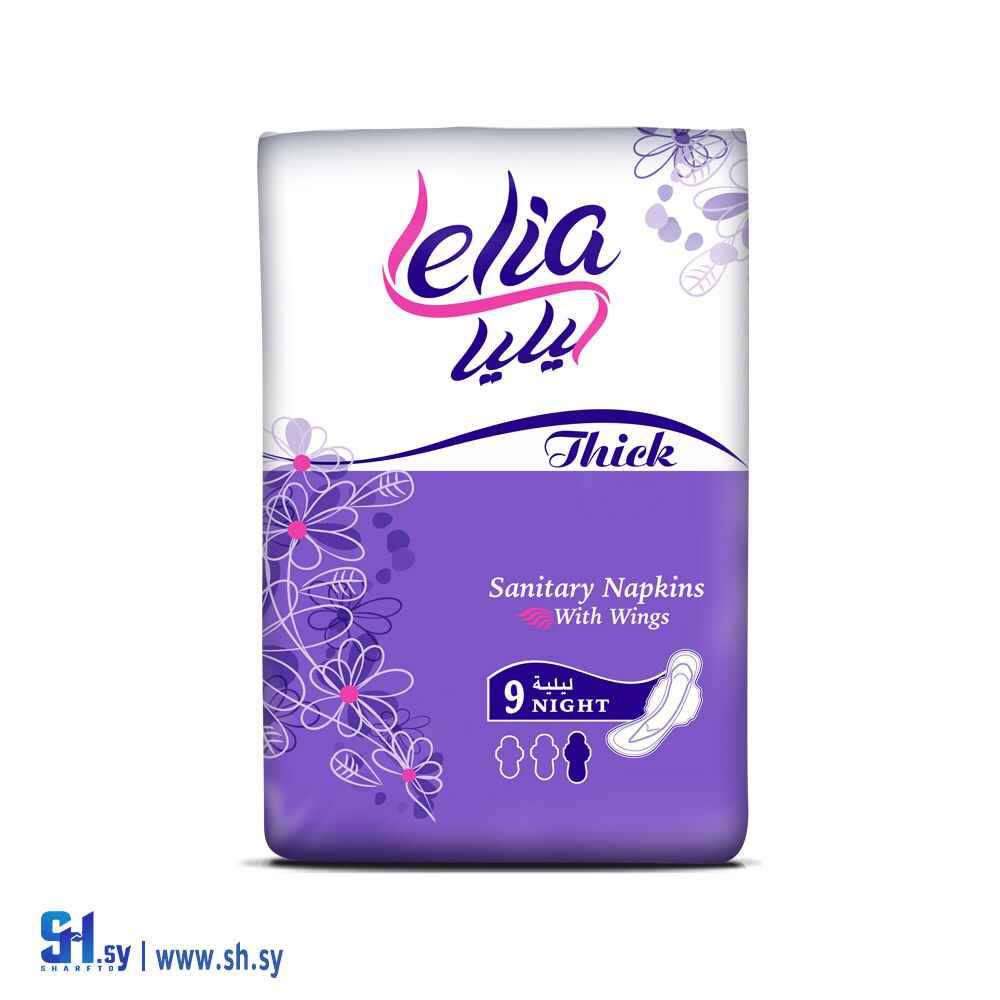 فوط ليليا السميكة الليلية بالأجنحة (ليتيا)